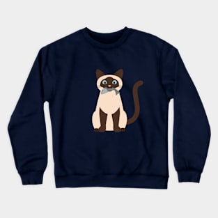 April's Fool Cat Crewneck Sweatshirt